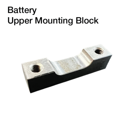 Battery; Upper Mounting Block