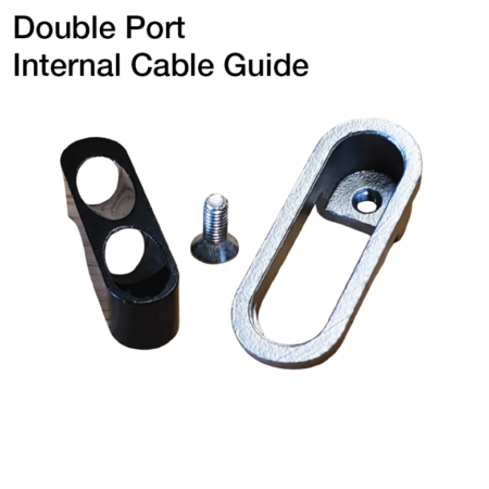 Internal Cable Guide – Double Port (Steel)