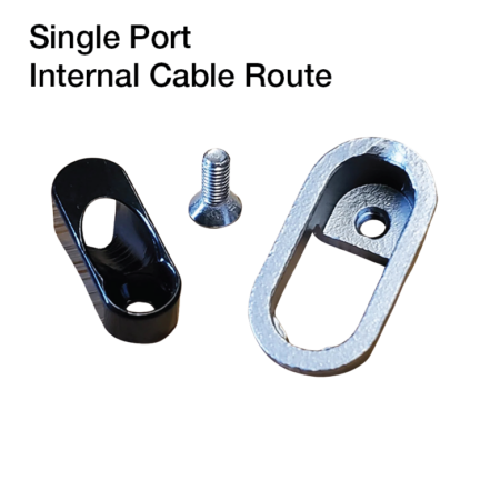 Internal Cable Guide – Single Port (Steel)